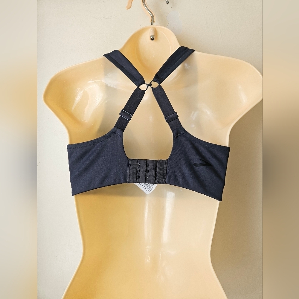 Brooks- Women's Black Sports Bra Sz 32D - Picture 6 of 12